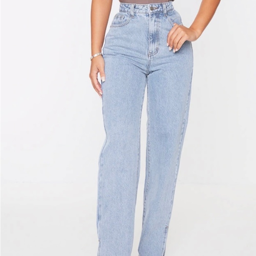 PLT Split Hem Jeans